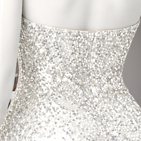 Banjul Strapless Crystal & Sequin Dress - Picture 13 of 16
